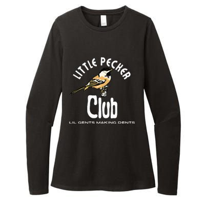 Little Pecker Club Womens CVC Long Sleeve Shirt