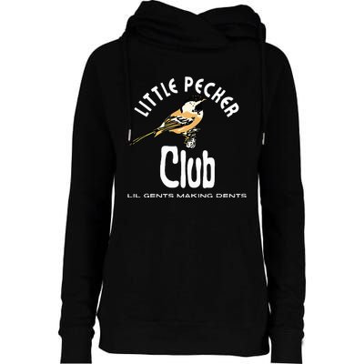 Little Pecker Club Womens Funnel Neck Pullover Hood