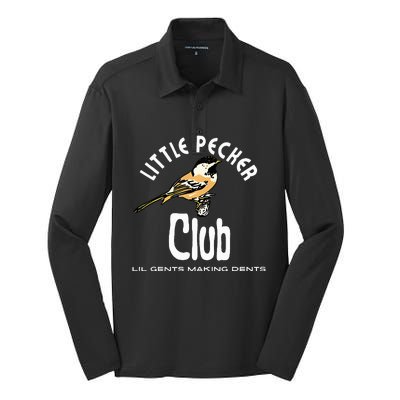 Little Pecker Club Silk Touch Performance Long Sleeve Polo