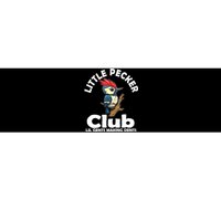 Little Pecker Club Lil Gents Making Dents Funny Woodpecker Bumper Sticker