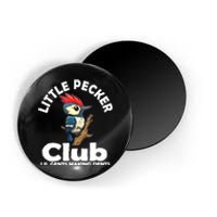 Little Pecker Club Lil Gents Making Dents Funny Woodpecker Magnet