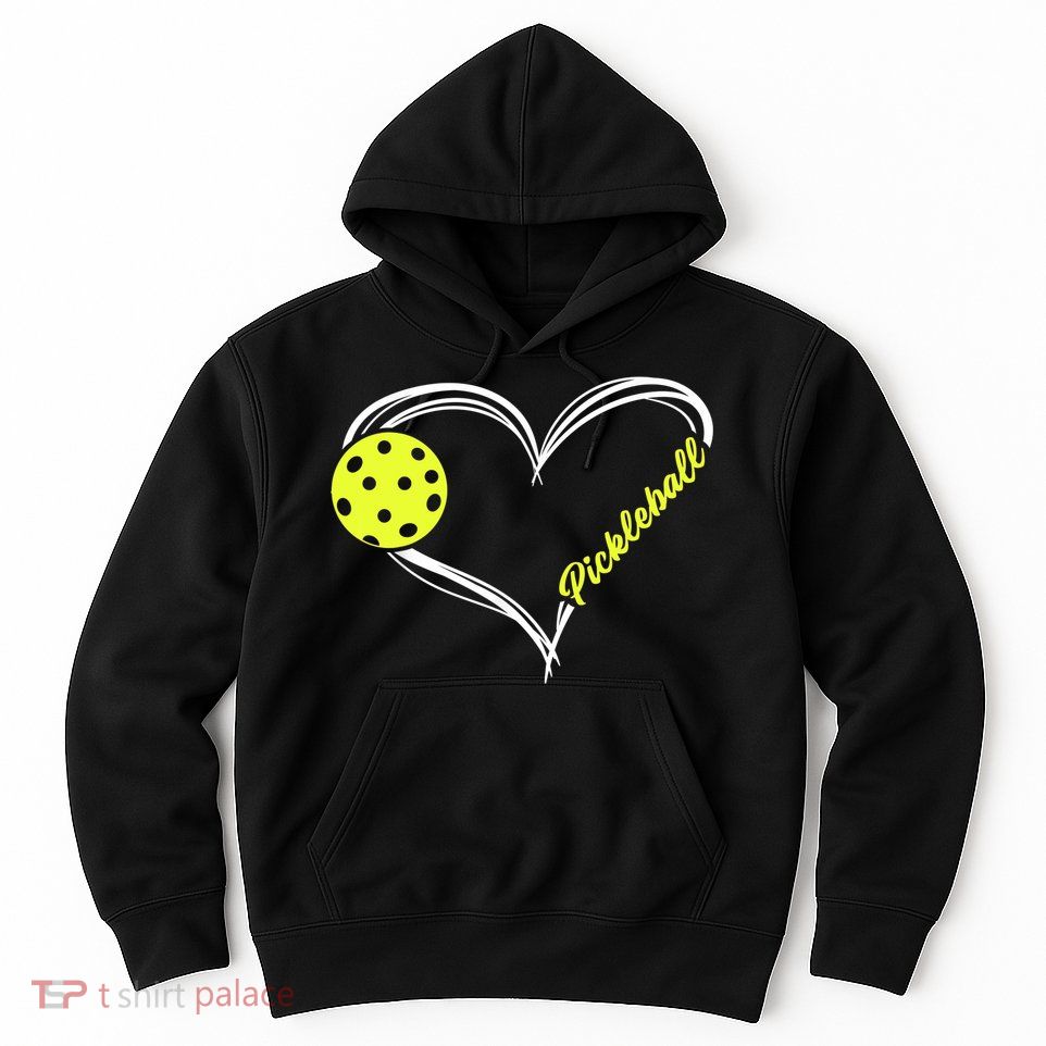 Love Pickleball Cute Pickleball Match, I Love Pickleball TShirt Hoodie