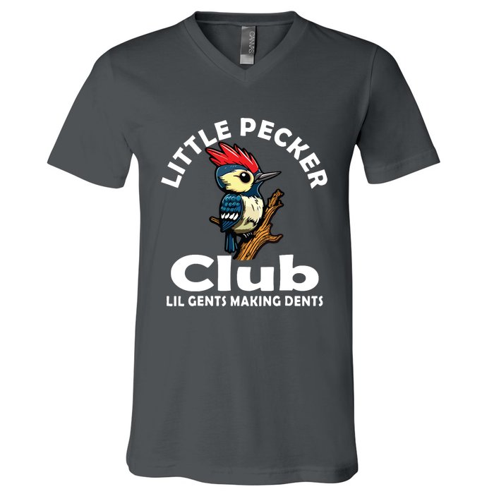 Little Pecker Club Back V-Neck T-Shirt