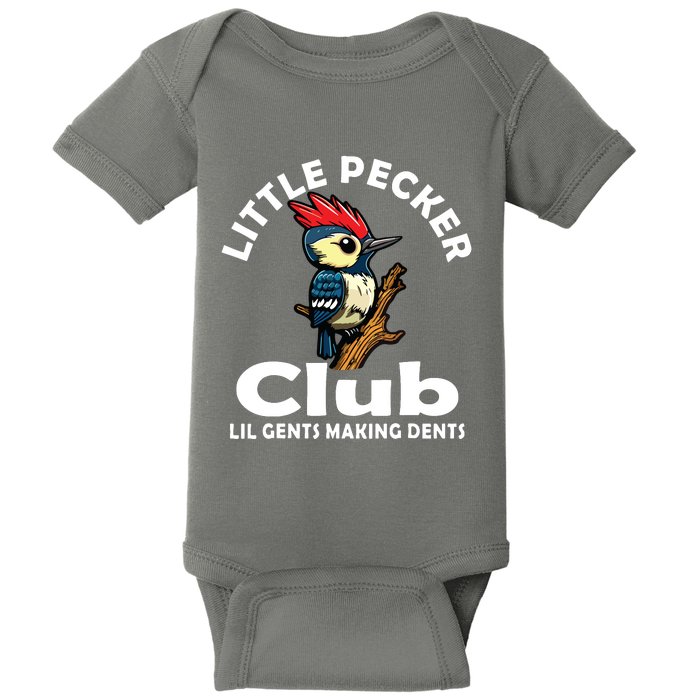 Little Pecker Club Back Baby Bodysuit