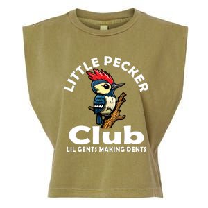 Little Pecker Club Back Garment-Dyed Women's Muscle Tee