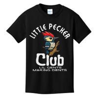 Little Pecker Club Lil Gents Making Dents Funny Women Kids T-Shirt