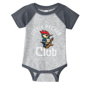 Little Pecker Club Lil Gents Making Dents Funny Women Infant Baby Jersey Bodysuit