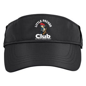 Little Pecker Club Lil Gents Making Dents Funny Woodpecker Adult Drive Performance Visor