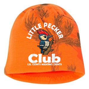 Little Pecker Club Lil Gents Making Dents Funny Woodpecker Kati - Camo Knit Beanie