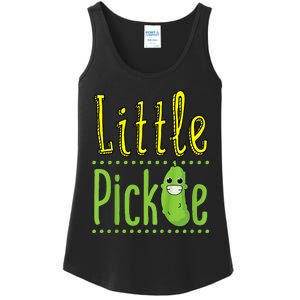 Little Pickle Cute Pickles Vegetable Veggie Ladies Essential Tank