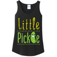 Little Pickle Cute Pickles Vegetable Veggie Ladies Essential Tank