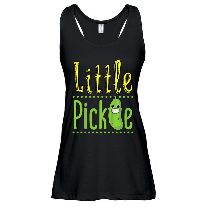 Little Pickle Cute Pickles Vegetable Veggie Ladies Essential Flowy Tank