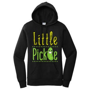 Little Pickle Cute Pickles Vegetable Veggie Women's Pullover Hoodie