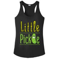 Little Pickle Cute Pickles Vegetable Veggie Ladies PosiCharge Competitor Racerback Tank