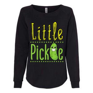 Little Pickle Cute Pickles Vegetable Veggie Womens California Wash Sweatshirt