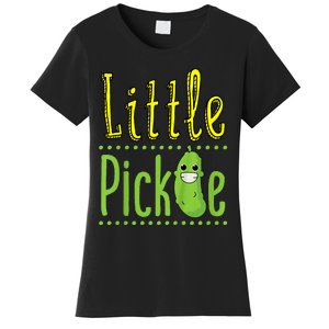 Little Pickle Cute Pickles Vegetable Veggie Women's T-Shirt