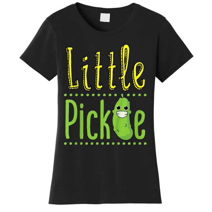 Little Pickle Cute Pickles Vegetable Veggie Women's T-Shirt