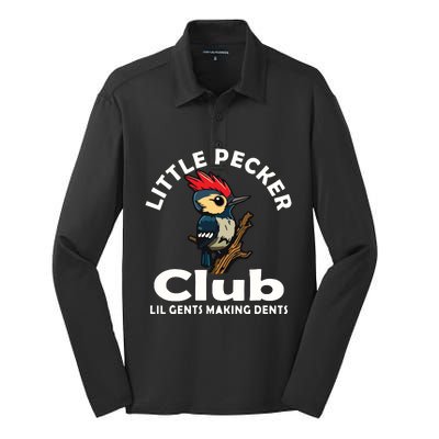 Little Pecker Club Silk Touch Performance Long Sleeve Polo