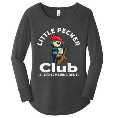 Little Pecker Club Women's Perfect Tri Tunic Long Sleeve Shirt