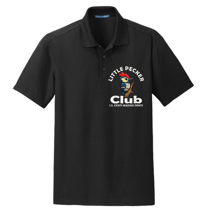 Little Pecker Club Dry Zone Grid Polo