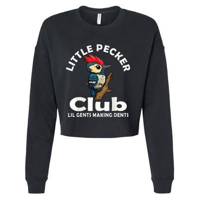 Little Pecker Club Cropped Pullover Crew