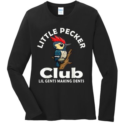 Little Pecker Club Ladies Long Sleeve Shirt