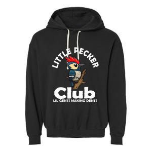 Little Pecker Club Lil Gents Making Dents Garment-Dyed Fleece Hoodie