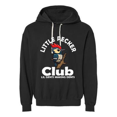 Little Pecker Club Lil Gents Making Dents Garment-Dyed Fleece Hoodie