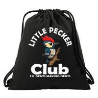 Little Pecker Club Lil Gents Making Dents Drawstring Bag