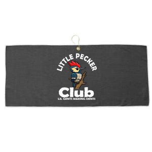 Little Pecker Club Lil Gents Making Dents Large Microfiber Waffle Golf Towel