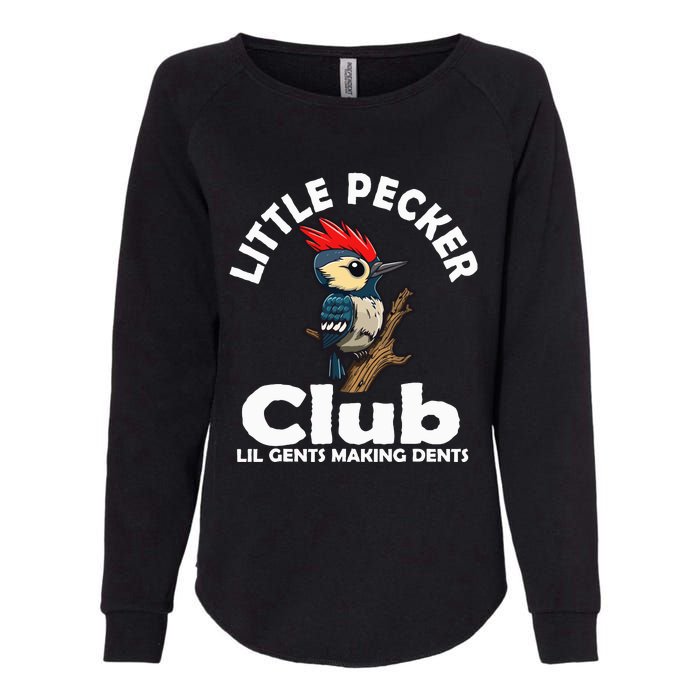 Little Pecker Club Lil Gents Making Dents Womens California Wash Sweatshirt