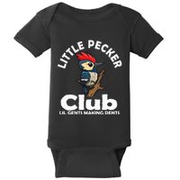 Little Pecker Club Lil Gents Making Dents Baby Bodysuit