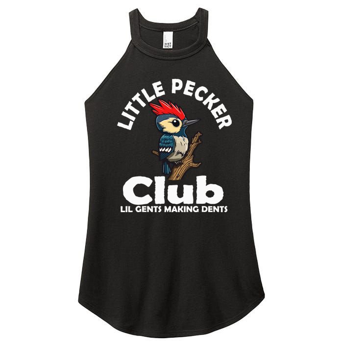 Little Pecker Club Lil Gents Making Dents Women's Perfect Tri Rocker Tank