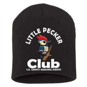 Little Pecker Club Lil Gents Making Dents Short Acrylic Beanie