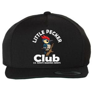 Little Pecker Club Lil Gents Making Dents Wool Snapback Cap