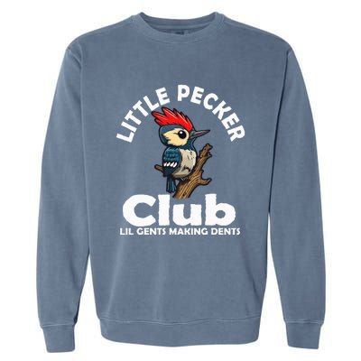 Little Pecker Club Lil Gents Making Dents Garment-Dyed Sweatshirt