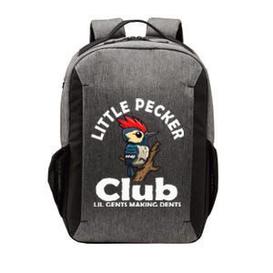 Little Pecker Club Lil Gents Making Dents Vector Backpack