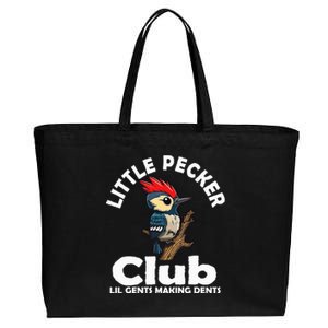 Little Pecker Club Lil Gents Making Dents Cotton Canvas Jumbo Tote