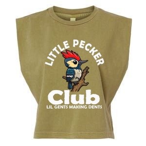 Little Pecker Club Lil Gents Making Dents Garment-Dyed Women's Muscle Tee