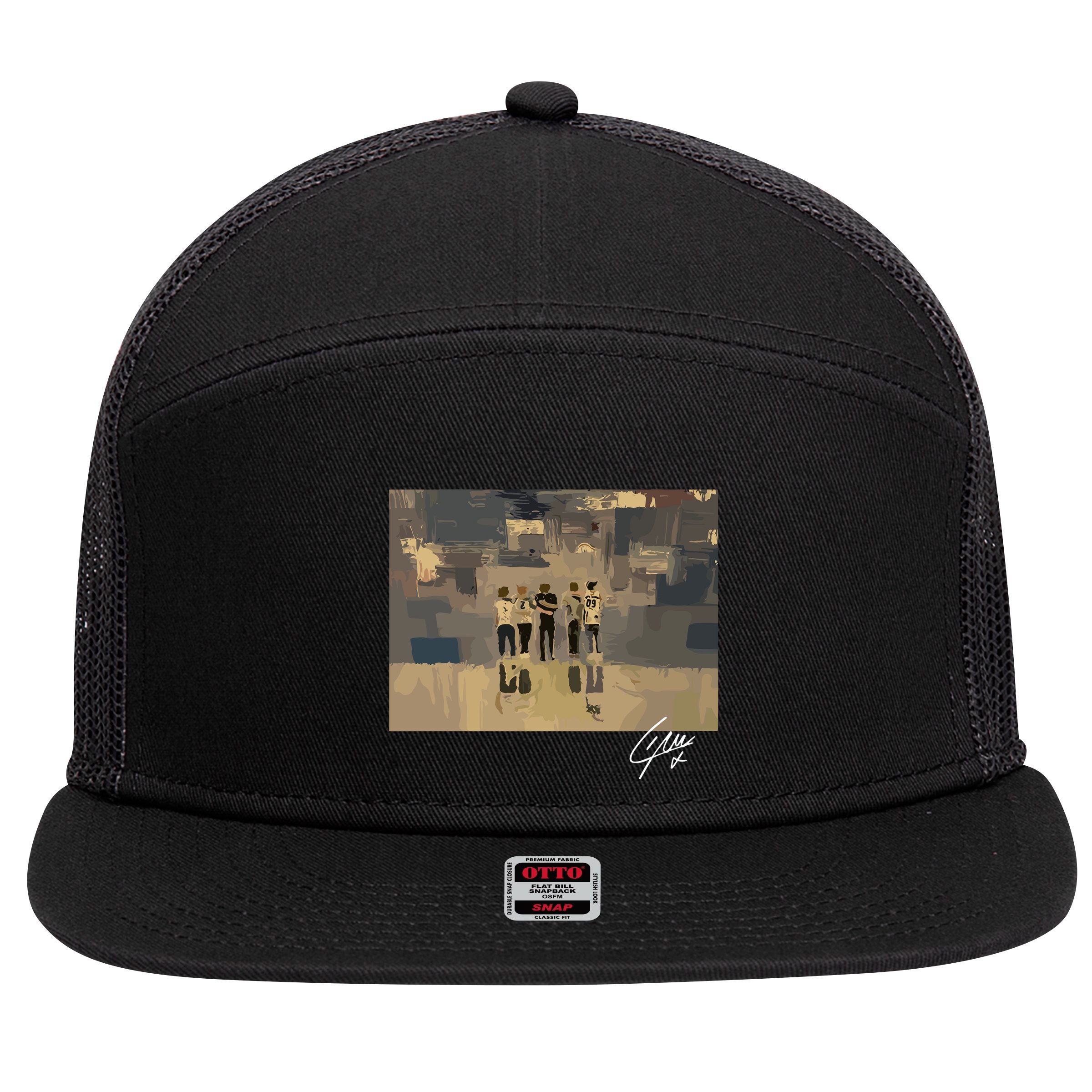 Liam Payne Choose Love 7 Panel Mesh Trucker Snapback Hat