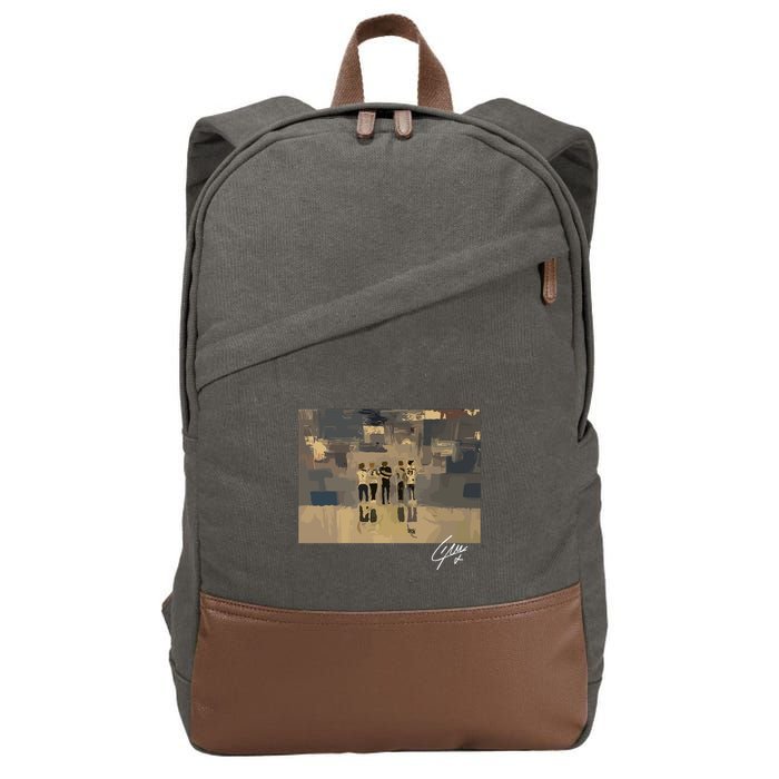 Liam Payne Choose Love Cotton Canvas Backpack