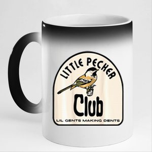 Little Pecker Club 11oz Black Color Changing Mug