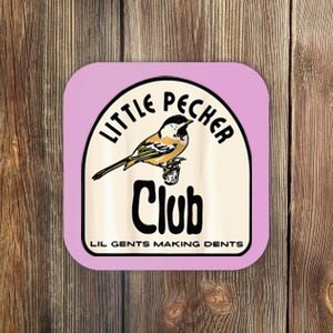 Little Pecker Club Coaster