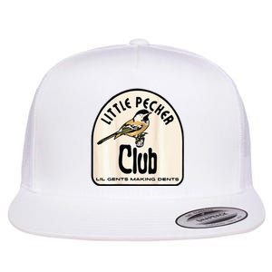 Little Pecker Club Flat Bill Trucker Hat