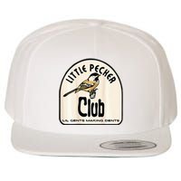 Little Pecker Club Wool Snapback Cap