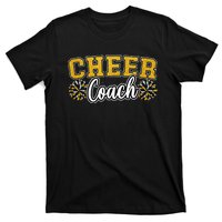 Loud Proud Cheer Coach Yellow Pom Poms Cheerleader Women T-Shirt