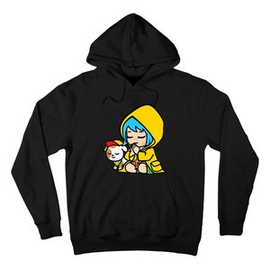 Luce Praying Catholic Pilgrim Vatican Anime Mascot 2025 Hoodie