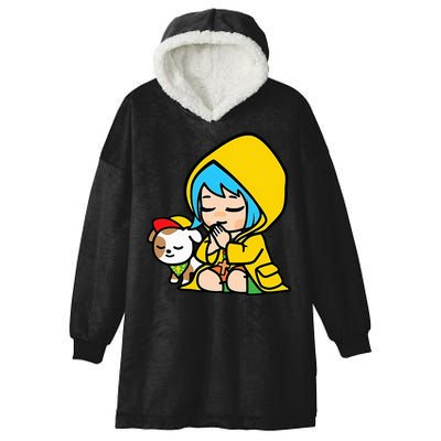 Luce Praying Catholic Pilgrim Vatican Anime Mascot 2025 Hooded Wearable Blanket