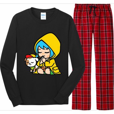 Luce Praying Catholic Pilgrim Vatican Anime Mascot 2025 Long Sleeve Pajama Set