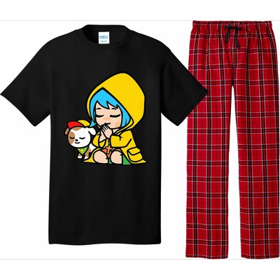 Luce Praying Catholic Pilgrim Vatican Anime Mascot 2025 Pajama Set